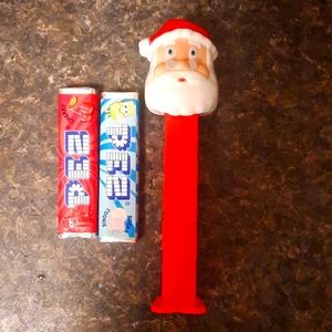 Santa Pez Dispenser and Candy 2012